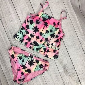 Hurley Two Piece Swimsuit Size 10/12